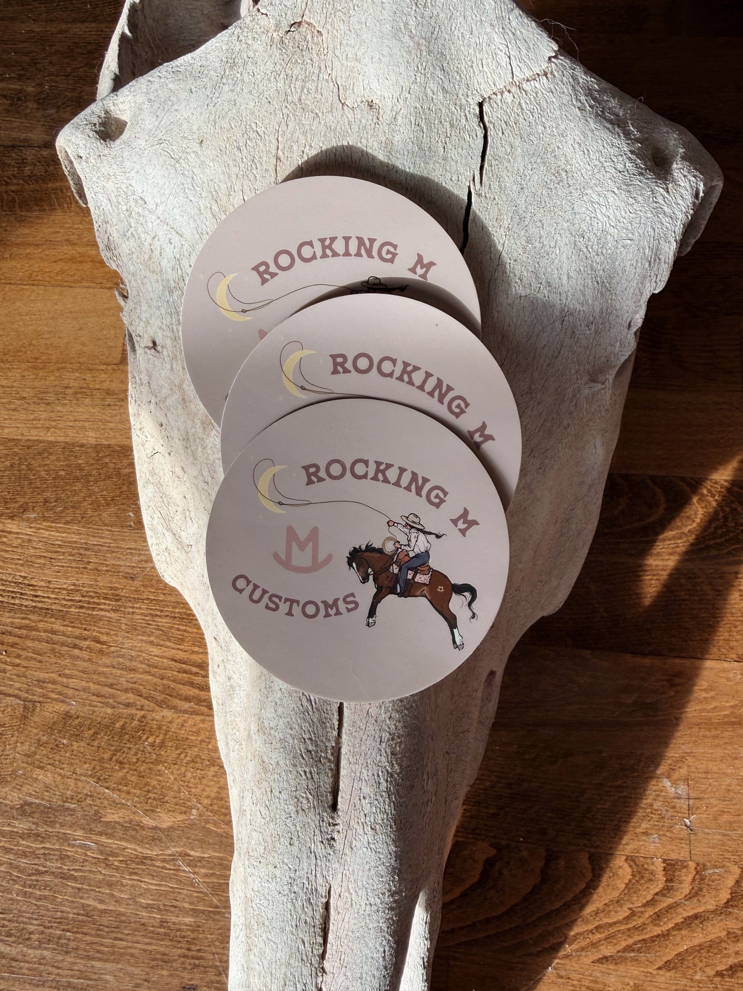 Rocking M Customs Stickers