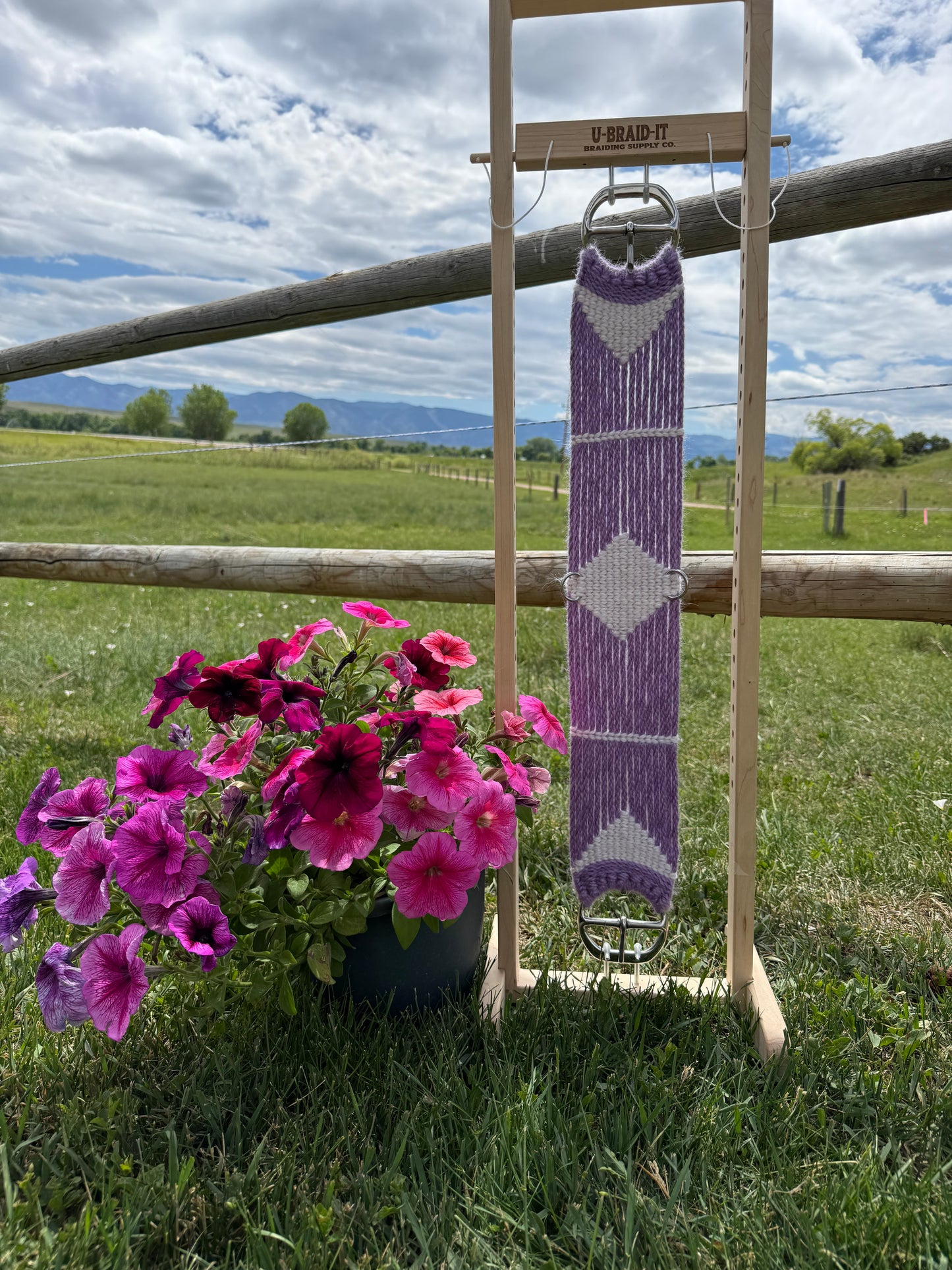 30” Spring Vibes Mohair Cinch