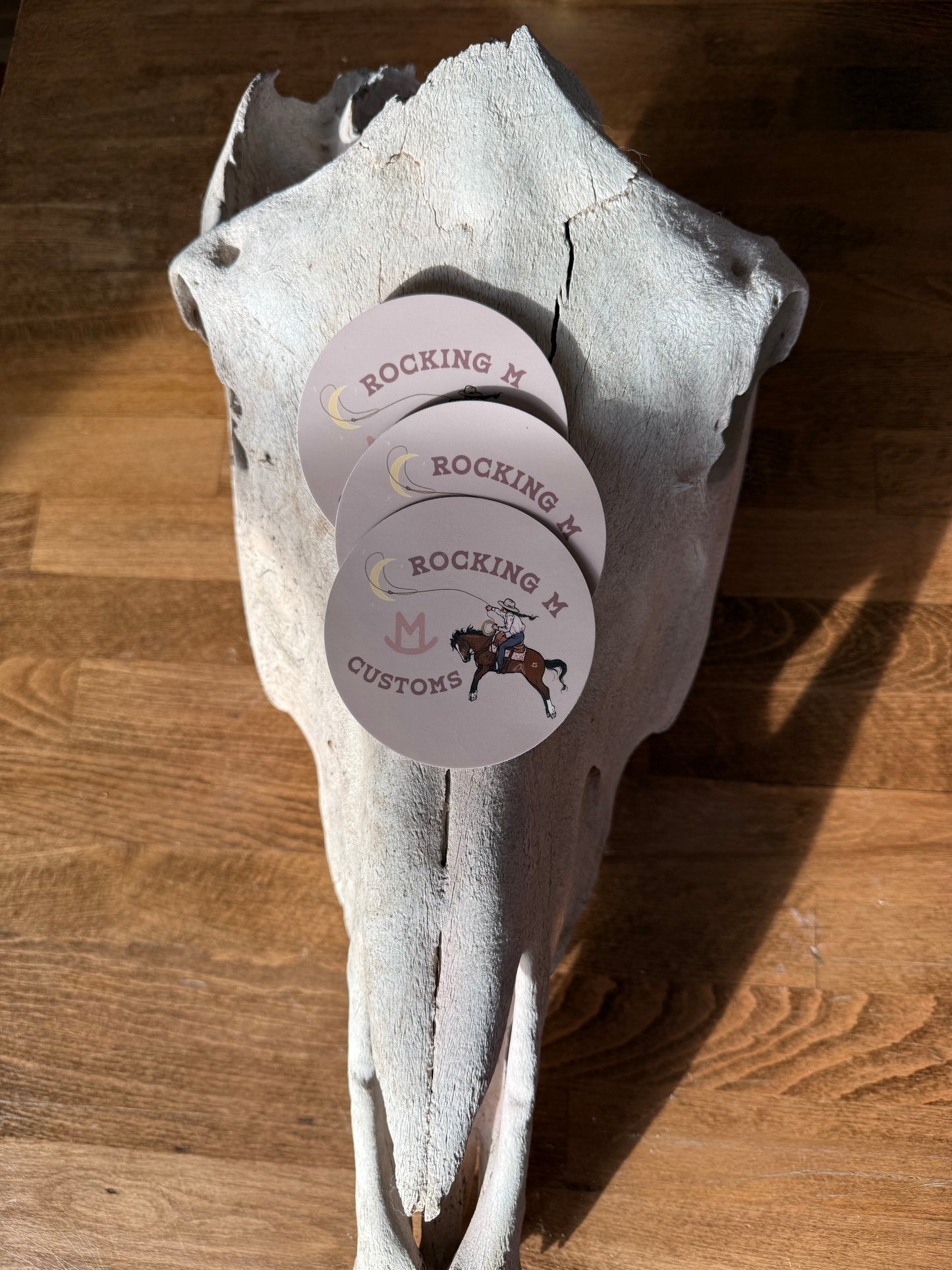 Rocking M Customs Stickers